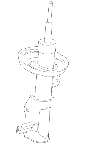 Shock absorber front left Chevrolet Impala 14-19