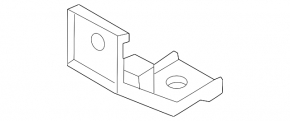Lower left rear bumper mount on the Kia Niro 23-26