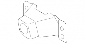 Toyota Rav4 19-21 front view camera in the grille