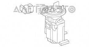 Fuel pump for Mercedes W167 GLE 450 20-24 3.0h