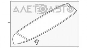 Trunk Door Trim Side Right Lincoln MKC 15-19