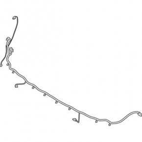 Ford C-Max MK2 13-18 USA front bumper wiring harness for fog lights
