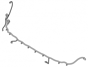 Ford C-Max MK2 13-18 USA front bumper wiring harness for fog lights