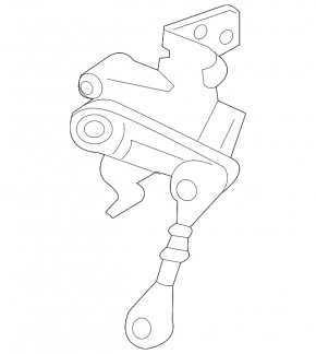 Rear left body tilt sensor Jaguar F-Pace X761 17-21 with traction