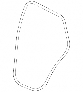Door seal rear right Volkswagen ID.4 21-23 worn