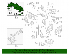 Manifold intake upper part Subaru Impreza WRX GH 08-14 2.5T