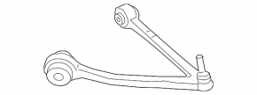 Lower control arm, front right, BMW i3 14-21