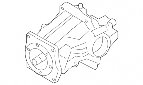 Rear differential gearbox Mitsubishi Outlander 14-21
