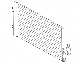 Radiator air conditioner condenser BMW X3 F25 11-17 TYC
