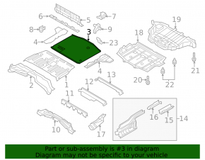 Nissan Leaf 13-17 Trunk Tray