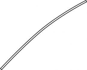 Upper door molding front left Infiniti QX50 19-20 dented corner
