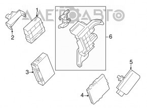 Multifunction Integrated Control Un Subaru Forester 14-15 SJ