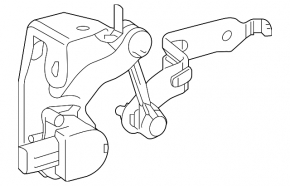 Rear body position sensor Lexus UX200 UX250h 19-25 with traction