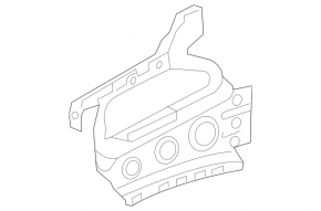Mercedes GLA 14-20 Driver's Seat Backrest Adjustment Motor