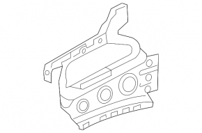 Mercedes GLA 14-20 Driver's Seat Backrest Adjustment Motor