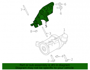 Pump bracket Ford Escape MK4 20-25 hybrid, plug-In