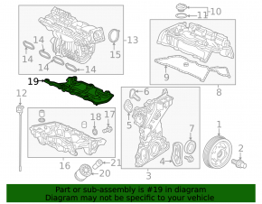 Oil deflector Honda Civic X FC 16-21 K20C2 2.0