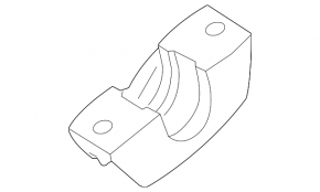 Rear stabilizer mounting bracket right BMW 7 G11 G12 16-22 type 1