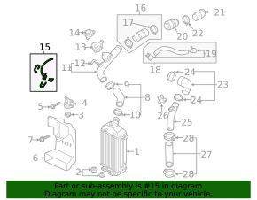 Valve solenoid Hyundai Tucson 16-18 1.6T with pipes