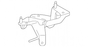 Bracket of the brake master cylinder reservoir Toyota Sienna 21-25
