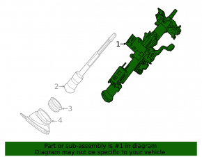 Steering column Nissan Altima 13-18