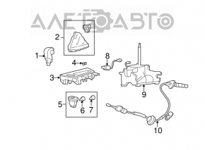 07-09 Acura MDX Shift Cable