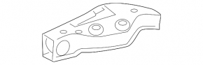 Front subframe bracket rear left Lexus LS460 LS600h 07-17