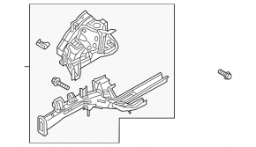 Front right quarter Kia Sorento 16-20