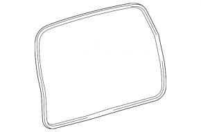 Rubber seal for the trunk door Toyota Sequoia 08-16
