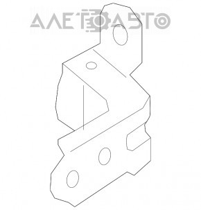 Door hinge lower rear left Kia Forte 19-24 4d