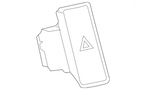 Hazard warning button Toyota Prius 50 16-