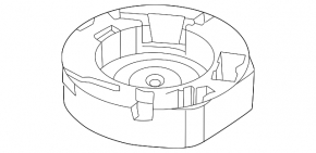 Spare tire tray Nissan Murano 25-26