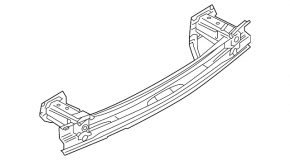 Mitsubishi Outlander 22-26 Rear Bumper Reinforcement