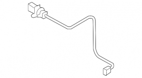 Front left brake pad wear sensor for Audi Q5 8R 13-17 type 2