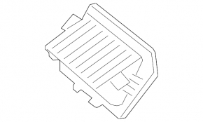 Air intake heater Audi A4 B9 17-25