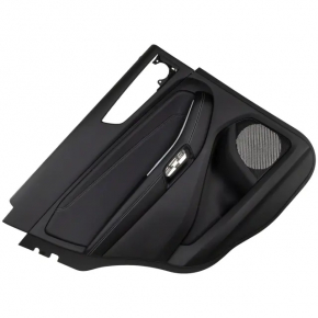 Door trim card rear left Ford Edge 19-23 black Titanium