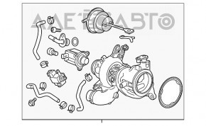 Turbine Chevrolet Cruze 16- 1.4T 113k
