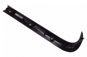 Cadillac CTS 14-19 black front right inner door sill plate