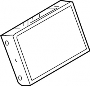 Monitor, display, navigation Infiniti QX50 19-