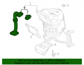 Hyundai Tucson 22-25 2.5 EGR Flange Short