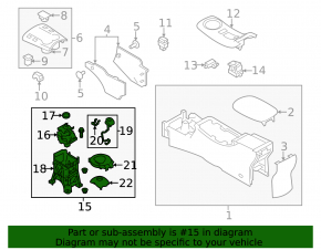 Nissan Leaf 11-12 gearshifter