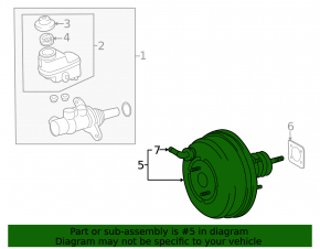 Toyota Rav4 13-18 Series Vacuum Booster
