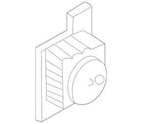 Driver's seat lumbar support control Audi E-Tron 19-23