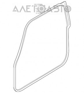 Door seal front right Mini Cooper F56 3d 14-