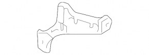 Front right fender apron bracket for Toyota Sienna 2010-2011
