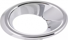 Left fog light frame Nissan Pathfinder 13-16 prerest, chrome defect