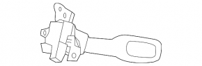 16-18 Toyota Rav4 cruise control under radar