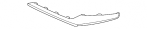 Right front bumper molding for Kia Niro 23-25
