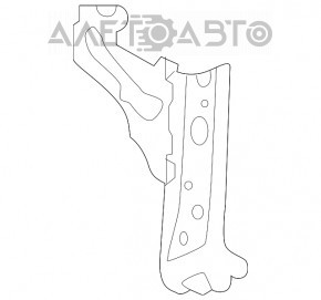 Upper bracket of the ECU block of the engine computer Toyota Highlander 20-22 3.5