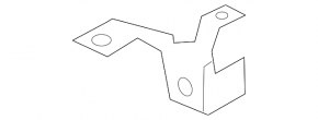 Front Right Front Fender Bracket Porsche Cayenne 958 11-18